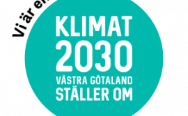 Logga Klimat 2030 Västra Götaland ställer om