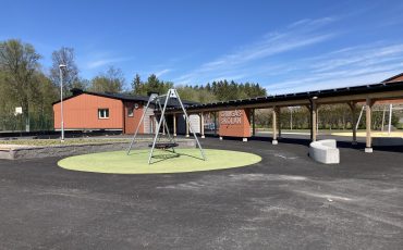 Skolgården vid Grimsåsskolan